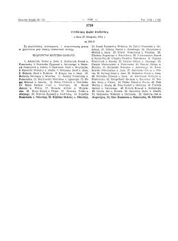 Page 1 Monitor Polski Nr 121 ----&ndash;---------~--~--~------ - --. .