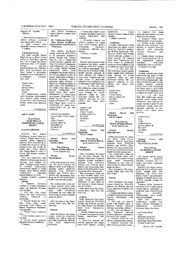 2015 Yılı Olağan Genel Kurul Toplantı Daveti Ticaret Sicil Gazetesi