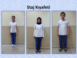 Staj Kıyafeti