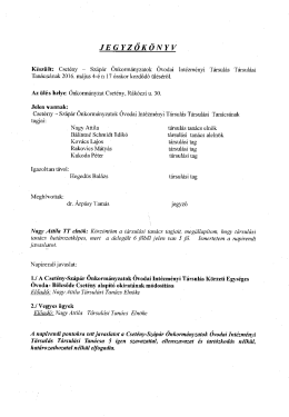 2016. m&aacute;jus 04. t&aacute;rsul&aacute;si &uuml;l&eacute;s