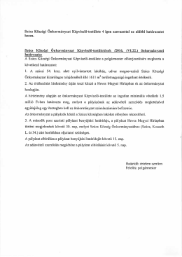 Sz&uacute;cs K&ouml;zs&eacute;gi &Ouml;nkorm&aacute;nyzat K&eacute;pviselő