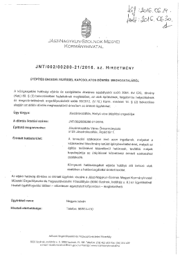 Page 1 KORM&Aacute;NYHIVATAL J N T / 0 0 2 / 0 0 280