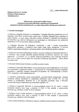 A Kőbányai Egyesített Bölcsődék engedélyezett létszámának