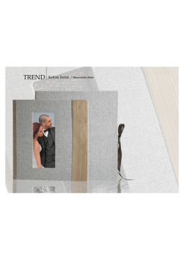 Page 1 Page 2 TREND Koton Serisi / Baumwolle Serie Renkler