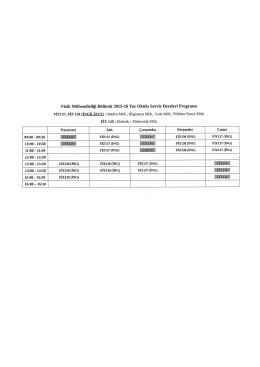 buradan - Hacettepe Üniversitesi Maden Mühendisliği
