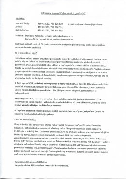 Všeobecné informace