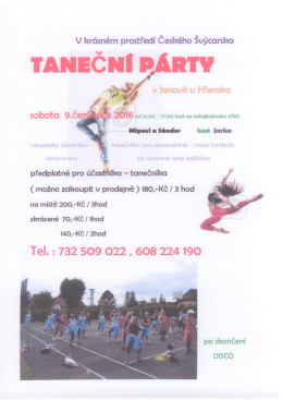 Tanečn&iacute; p&aacute;rty