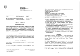 Opatření obecné povahy - stanoví přechodnou