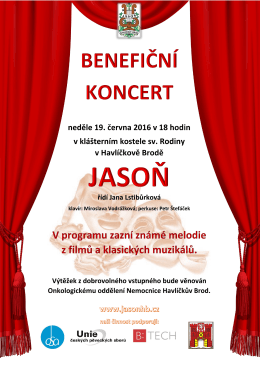 Benefiční koncert pro onkologii