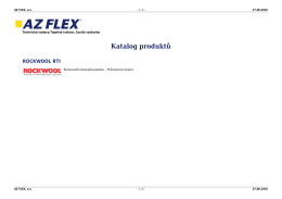 Tisk katalogu sortimentu v PDF