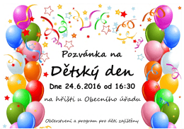 Page 1 Dne 24.6.2016 od 16:30 | - V vua lvřůž#ü ve Obec vvÚvo