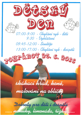 Detsky den Pohranov 2016