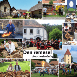 Page 1 *Den řemesel předchozí ročníky