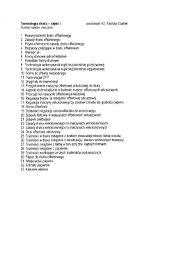 Technologia druku cz I strony 1-10