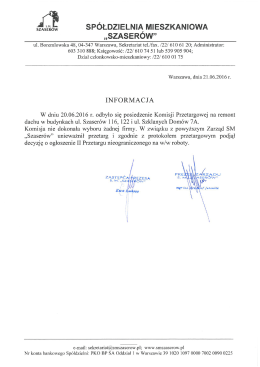 INFORMACJA_unieważnienie przetargu