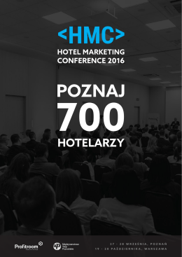 poznaj - Hotel Marketing Conference