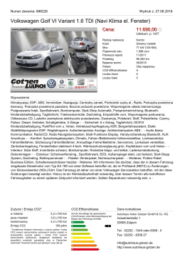 Volkswagen Golf VI Variant Match 1.6 TDI DPF (Klima)