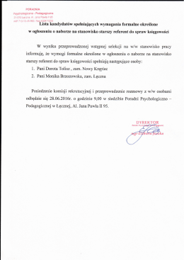 więcej... - Poradnia Psychologiczno