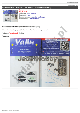 Yahu Models YML4801 1/48 E8N1/2 Dave (Hasegawa)