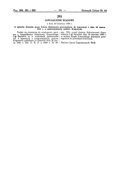 Page 1 Poz. 290, 291 i 292 – 784 — Dzienník Ustaw Nr 44 291