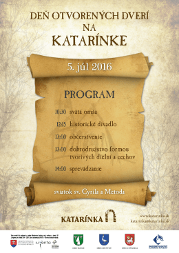 Page 1 10:30 Sv&auml;t&aacute; om&scaron;a 12:15 historick&eacute; divadlo 13:00