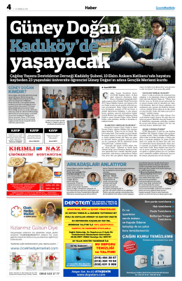 Haber - gazete kadıköy