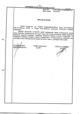 Disiplin Amirleri Yönetmeliği