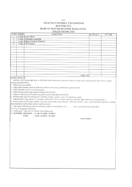 İndir - S&uuml;leyman Demirel &Uuml;niversitesi