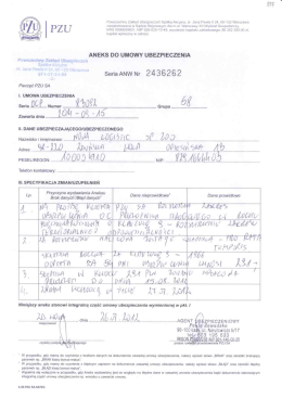 Page 1 Powszechny Zakład Ubezpieczeń Spolka Akcyjna, al Jana