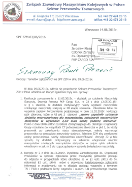 Informacje CARGO