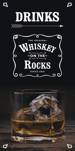 drinks - Whiskey on the Rocks | Sopot | Whiskey Bar