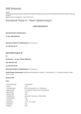 Generuj PDF - KMP Białystok