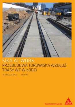 Linia tramwajowa na trasie WZ w Łodzi