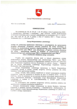 Obwieszczenie w pliku PDF