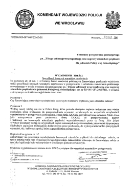 wyjaśnienie treści siwz nr 1