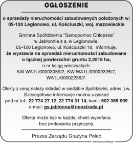Pobierz plik PDF z ogłoszeniem