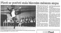 Plzeň se potřet&iacute; stala hlavn&iacute;m městem stepu