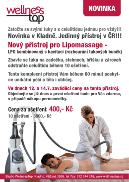 LPG Lipomassage