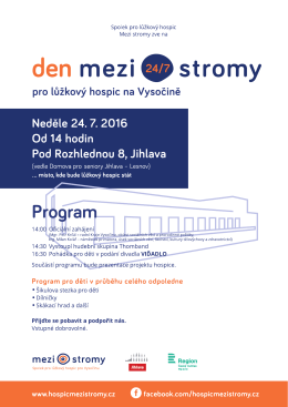 Den mezi stromy 2016