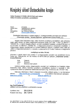 IP_Aroma Praha_Chemická výroba_NZ5_vyvěšení IP