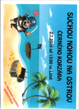 Suchou nohou na ostrov