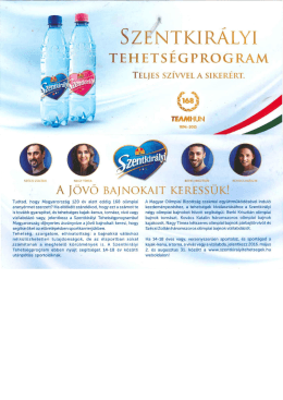 Szentkir&aacute;lyi Tehets&eacute;gprogram