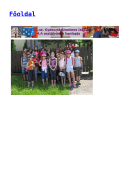 Főoldal - PTE 1.sz. Gyakorl&oacute; &Aacute;ltal&aacute;nos Iskola 4.A oszt&aacute;ly&aacute;nak honlapja