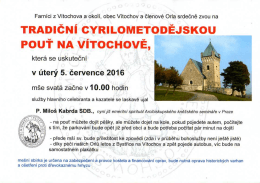 Vitochov plakát