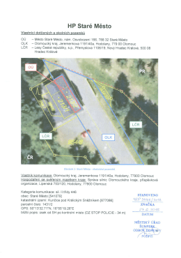 Page 1 HP Star&eacute; Město Vlastn&iacute;ci dotčen&yacute;ch a okoln&iacute;ch pozemků O&Uacute;