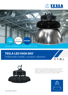 Tesla LED High Bay s vysokým výkonem