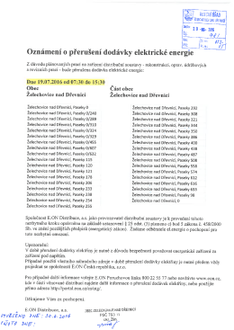 zde ke stažen&iacute; - Obec Želechovice nad Dřevnic&iacute;