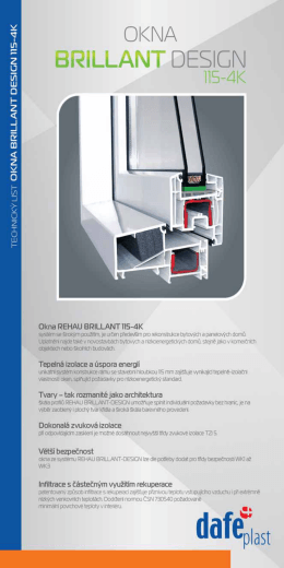 TL - Okna BRILLANT DESIGN 115-4K - DAFE