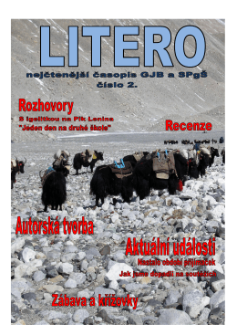 2. č&iacute;slo &uacute;vodn&iacute; strana