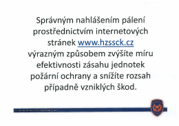 Spr&aacute;vn&eacute; nahl&aacute;&scaron;en&iacute; p&aacute;len&iacute;